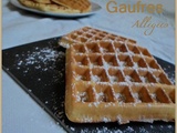 Gaufres allégées