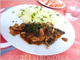 Poulet strogonof