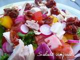 Salade composée aux couleurs de l'été