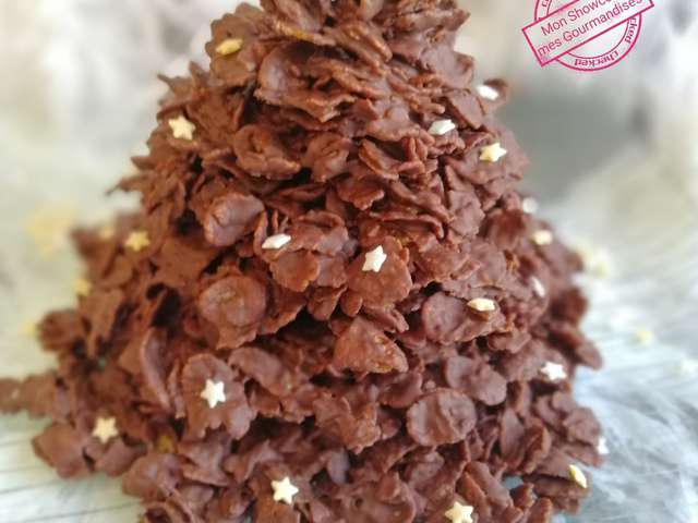 Recette de Roses des sables croustillantes au chocolat au lait