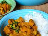 Curry Courge et Pois-Chiches – Squash and Chickpea Curry