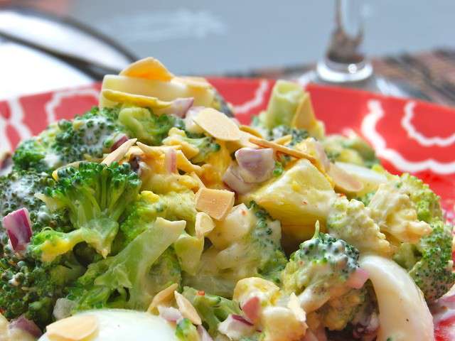Salade fraîche de nouilles & broccolini Recette