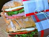Sandwich Houmous et Magret de Canard