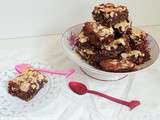 Brownies noix - amandes (Almonds and walnuts brownies)