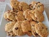 Cookies aux flocons d'avoine et raisins sultanas