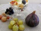 Eaton mess aux figues et aux raisins (Eaton mess with figs and grapes)