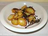 Pommes de terre grenailles au thym frais (New potatoes with fresh thyme)