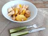 Poulet au citron vert, ananas, gingembre et miel (Lime, pineapple, ginger and honey chicken breast)