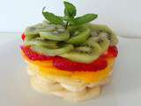Salade de fruits arc-en-ciel (Rainbow fruit salad)
