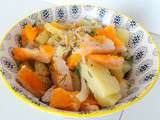 Salade de pommes de terre au haddock fumé façon nordique (Potato salad with smoked haddock Scandinavian way)
