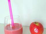 Smoothie pommes Pink Lady, framboises et bananes au Cook Expert (Pink Lady apples smoothie with raspberries and bananas)