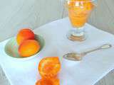 Sorbet abricots bergamote (Bergamot and Apricot Sorbet)