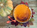 Tarte à la citrouille (potiron) (Pumpkin pie)