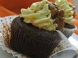 Cupcake Brownie-sirop d'érable