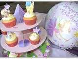 Cupcakes des Princesses (framboise-citron)