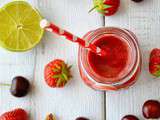 Best of blogs – Jus frais aux fraises, cerises & citron vert – Pourquoi je grossis®