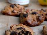 Biscuits citron, pépites de chocolat – Recette sans oeuf