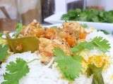 Biryani de poulet aux milles saveurs, clin d’oeil à Mme Prabhu