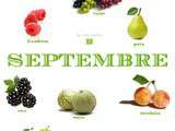 Fruits, légumes, poissons, fromages frais à consommer en septembre