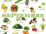 Produits frais et de saison : septembre