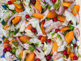 Ceviche de poisson blanc à la pêche