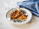 Gâteau invisible à la pomme et au chocolat