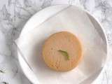 Fromage végétal légèrement fumé - Smoked raw nut cheese