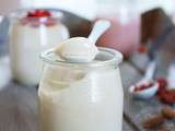 Yaourts au lait d'amande - Almond milk yoghurt