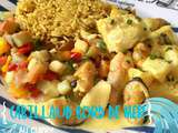 Cabillaud au curry ( cookeo )