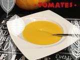 Soupe potiron, tomates