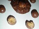 Muffins Brownies au Kit Kat Ball