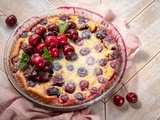 Envie d’un dessert savoureux et fruité ? Ce clafoutis cerises ultra fondant va vous rendre accro
