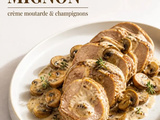 Filet mignon de porc : 64 à 70°c et 5 minutes de repos pour une viande tendre