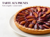 Tarte aux prunes congelées : égouttage, crème d’amande et pâte qui tient