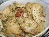 Nan's Cooking - Paëlla douce au poulet et chorizo