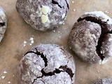 Biscuits craquelés au chocolat ou Crinkles au chocolat ( et Joyeuses Pâques)