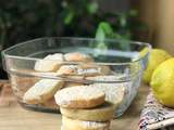 Biscuits sablés au citron de Martha Stewart ( sans œufs)