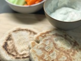 Naans au fromage ( pains indiens )