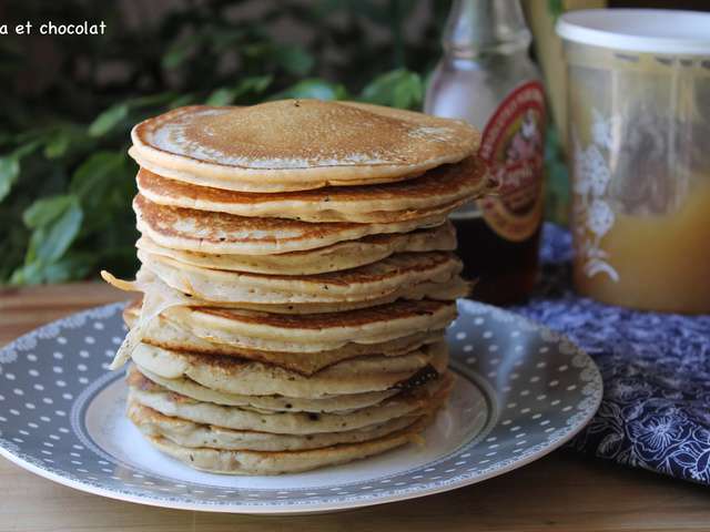 Pancakes à la pomme et farine de lupin - Markal bio