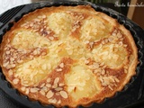 Tarte Bourdaloue ( recette aux poires et aux amandes )