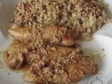 Aiguillettes de poulet marinées au poivron & chorizo