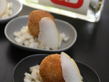 Cromesqui de bleu d’Auvergne et poire au poivre de Timut