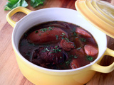 Joues de porc sauce bourguignonne