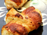 Mini-croissants au roquefort et graines de lin