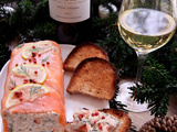 Terrine aux deux saumons, Château Couhins-Lurton blanc 2017 (Menu de Noël 2025 🎄)