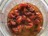 Tomates cerises confites à l’huile d’olive