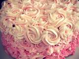 Rose layer cake