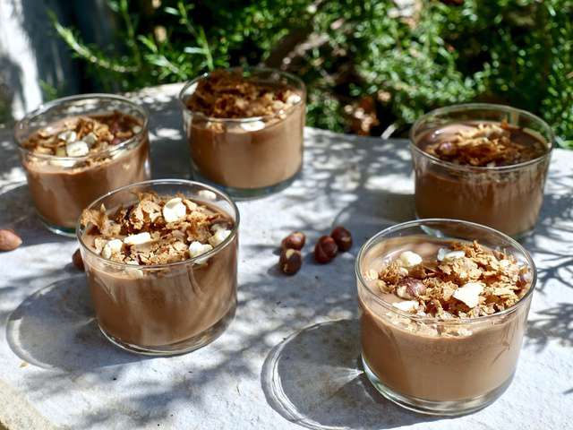 Recettes de Crème dessert et Noisette