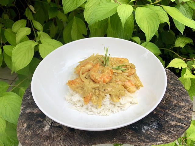 Recettes de Gambas au curry de Nath&amp;#39;Chocolat