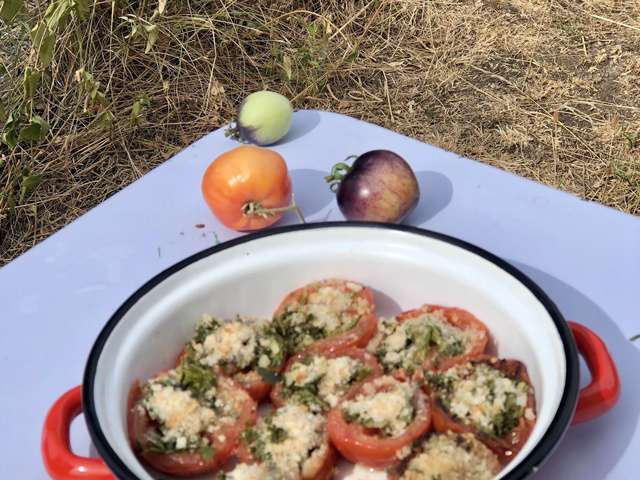 Recettes de Tomates à la provençale de Nath'Chocolat